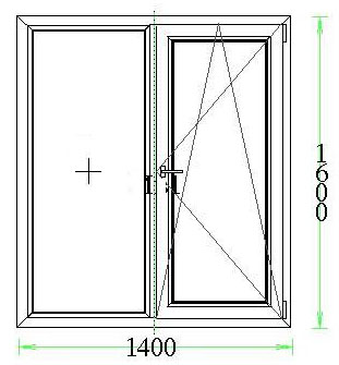 ���� � ��������� ���� 1600 � 1400 ��.